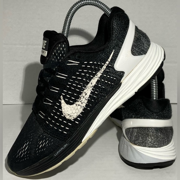 Nike 747356-001 Lunarlon Lunarglide 7 Running Shoes Women’s US 6/ Eur 36.5 GREAT - Picture 2 of 15
